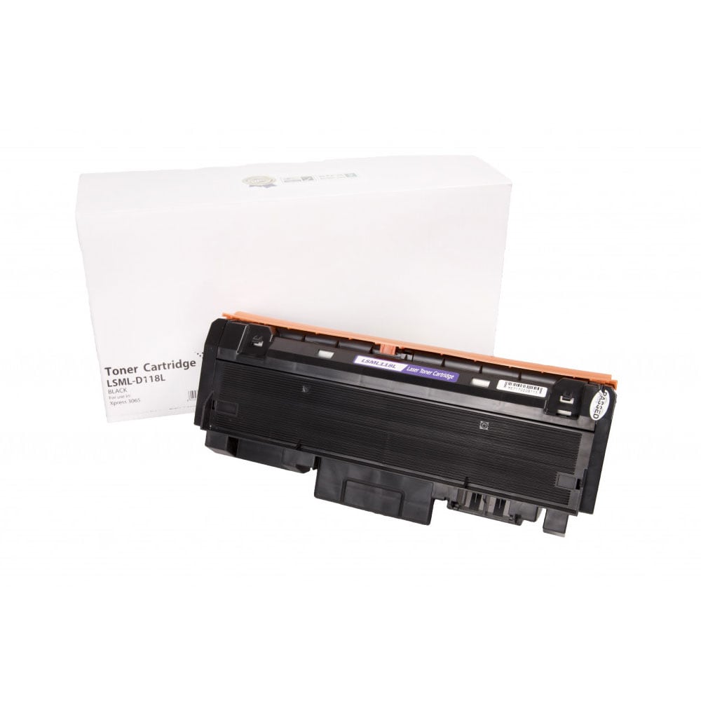 Laser Toner Samsung MLT-D118L - Sort (Uden Chip)