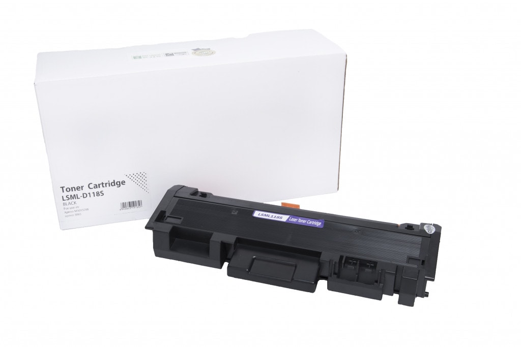 Laser Toner Samsung MLT-D118S - Sort (Uden Chip)