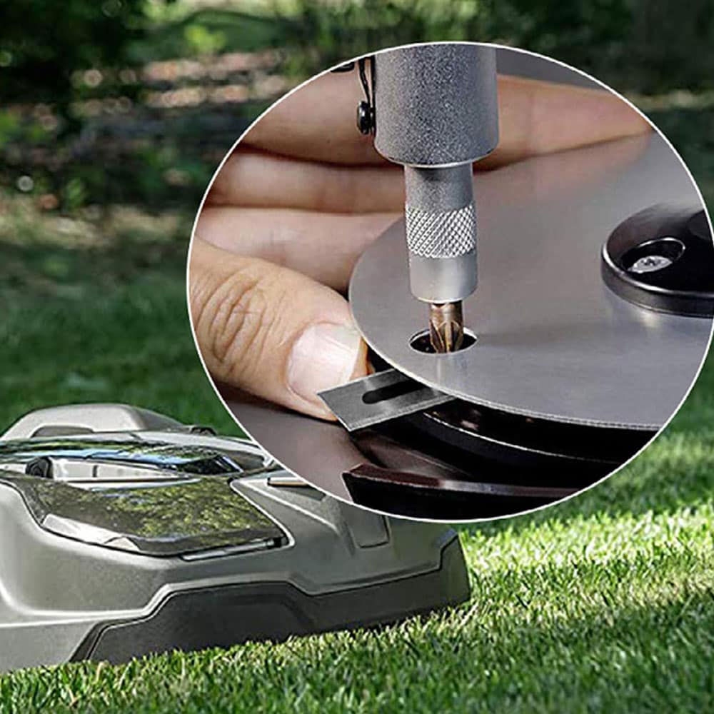 Plæneklipperkniv 18x35mm med 3,5mm skrue 20-pak