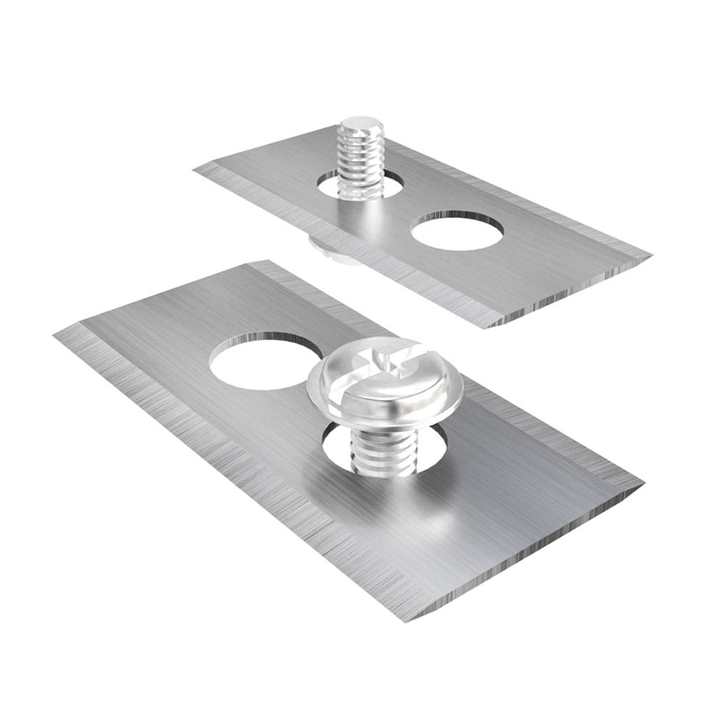 Plæneklipperkniv 18x36mm med 7mm skrue 30-pak