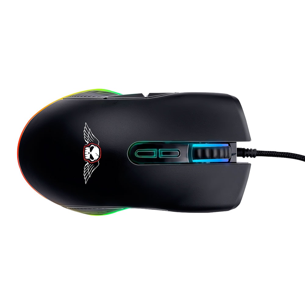 No Fear Gaming Mouse med USB, RGB & 7200dpi