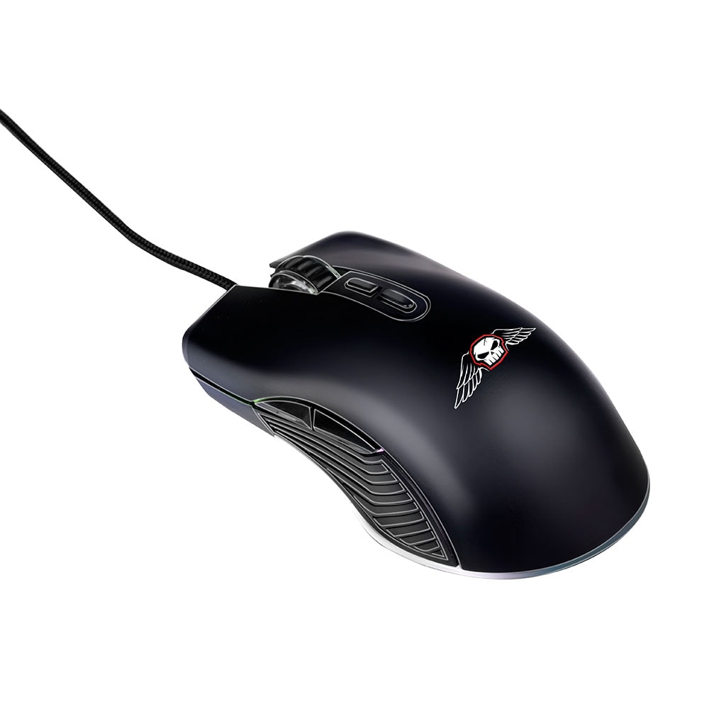 No Fear Gaming Mouse med USB, RGB & 7200dpi