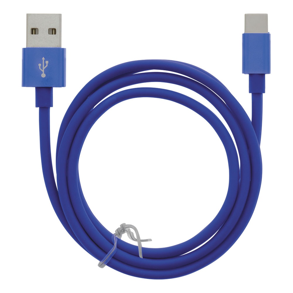 Moba USB kabel USB til USB-C 2.4A 1m - Blå