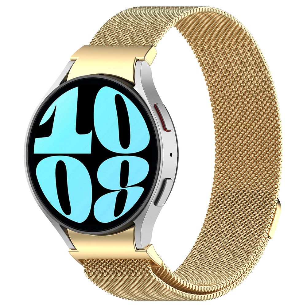 Milanese armbånd til Samsung Watch 6 - Guld