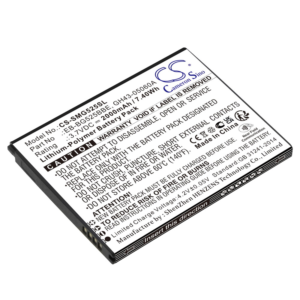 Batteri EB-BG525BBE 2000mAh til Samsung Galaxy Xcover