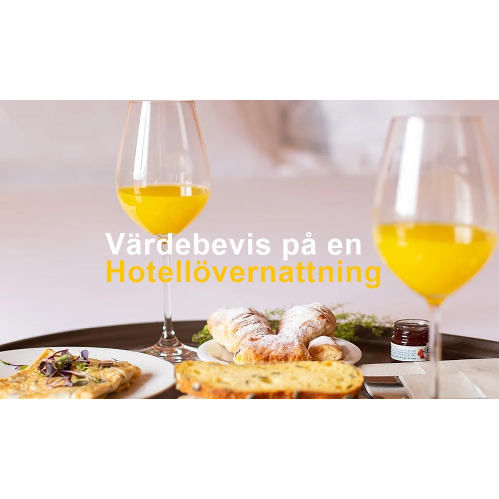 Voucher til hotelovernatning