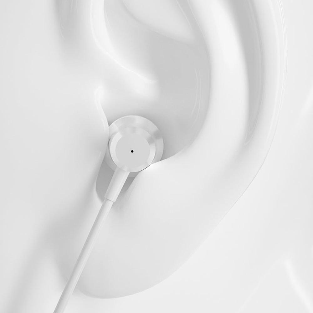Dudao In-Ear Headset med 3,5 mm stik - Hvid