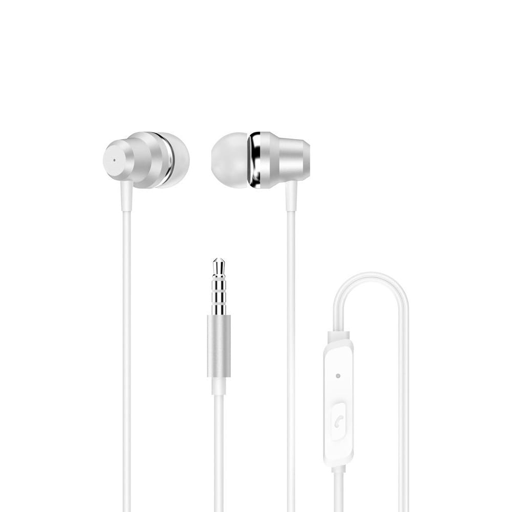 Dudao In-Ear Headset med 3,5 mm stik - Hvid