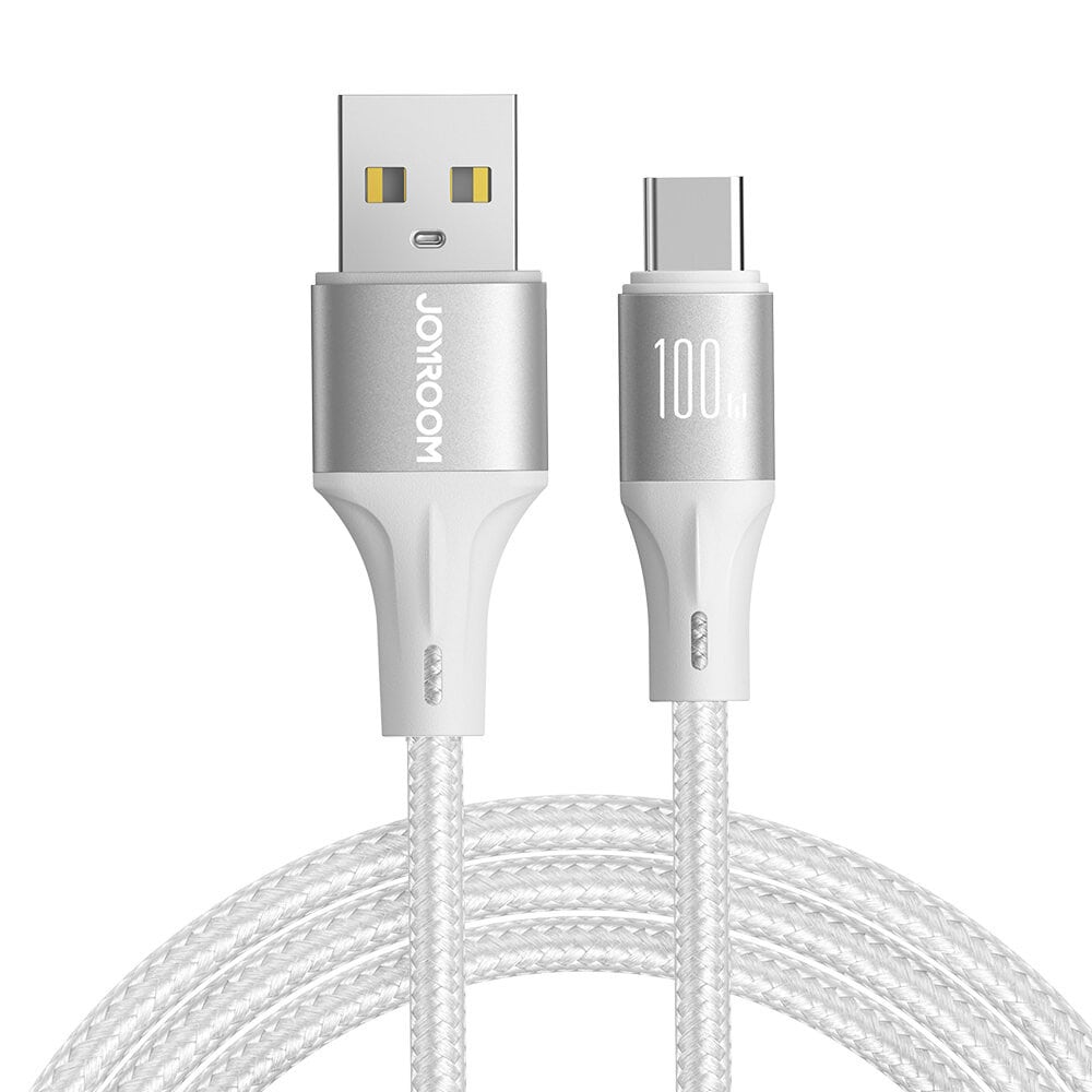Joyroom Light-Speed ​​​​USB-kabel - USB til USB-C 100W 3m - Hvid