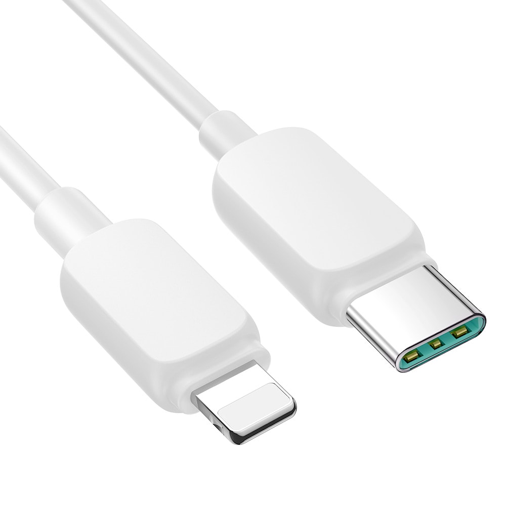 Joyroom USB-kabel - USB-C til Lightning 20W 1,2m - Hvid