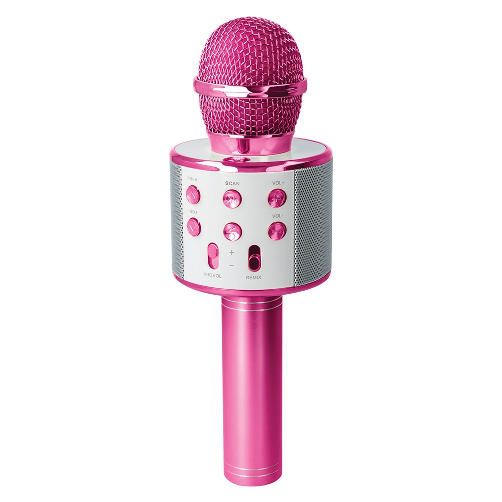 Forever Karaoke Mikrofon med Højttaler - Pink
