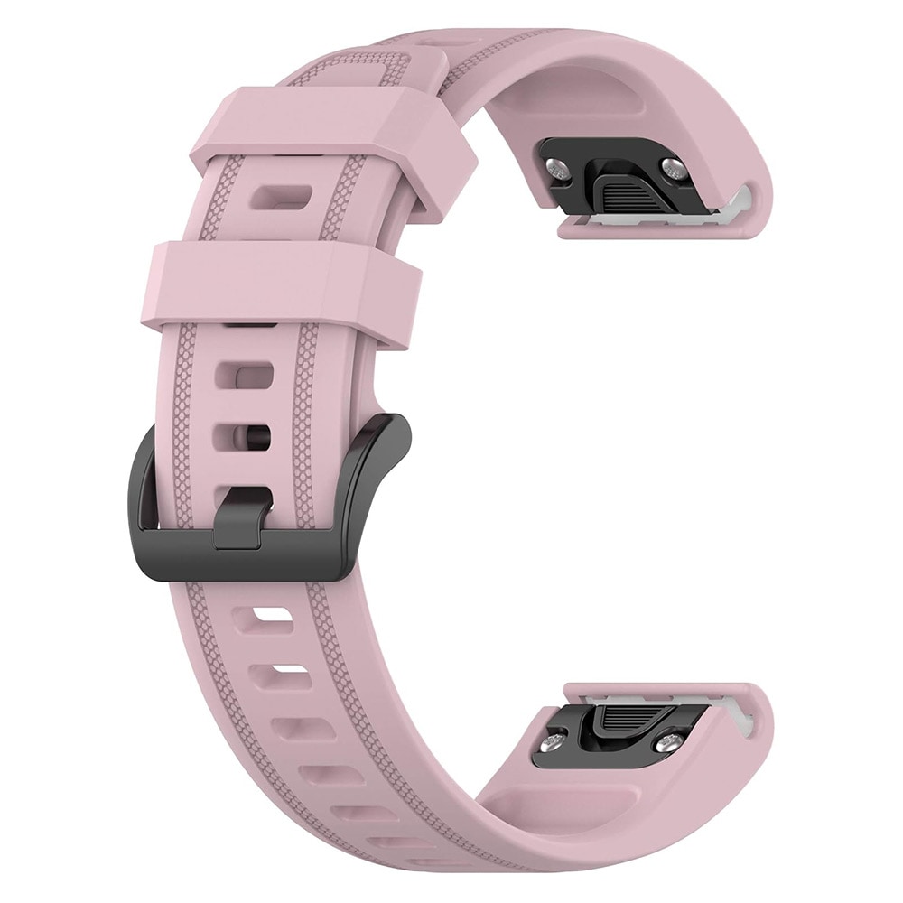 Armbånd i silikone til Garmin Fenix ​​​​6S - 20mm - Pink