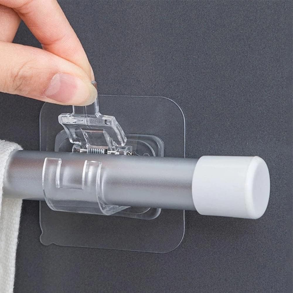 Stangholder 4-pak - Transparent 6 x 6 cm
