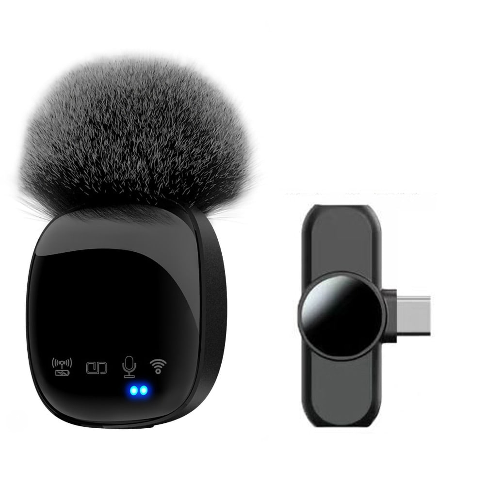 Trådløs mikrofon med modtager USB-C