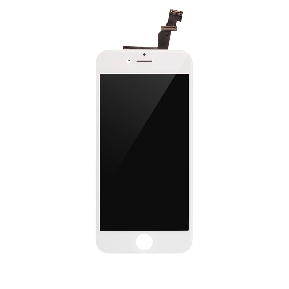 iPhone 6 Skærm LCD Display Glas - Livstidsgaranti - Hvid