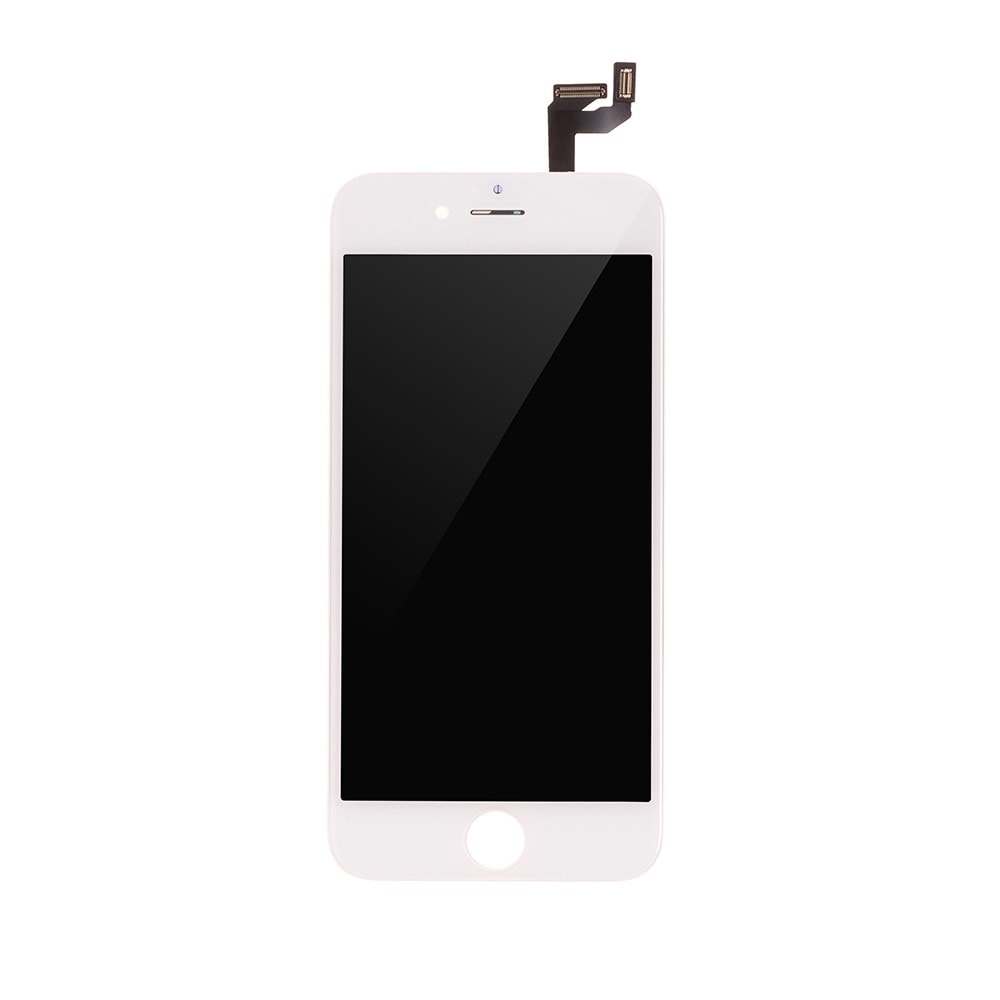 iPhone 6S Skærm LCD Display Glas - Livstidsgaranti - Hvid