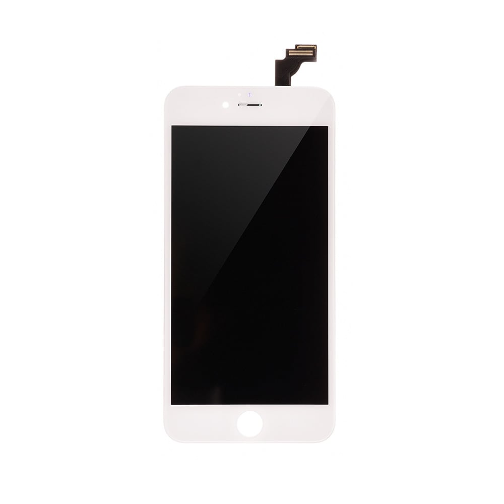 iPhone 6 Plus Skærm LCD Display Glas - Livstidsgaranti - Hvid
