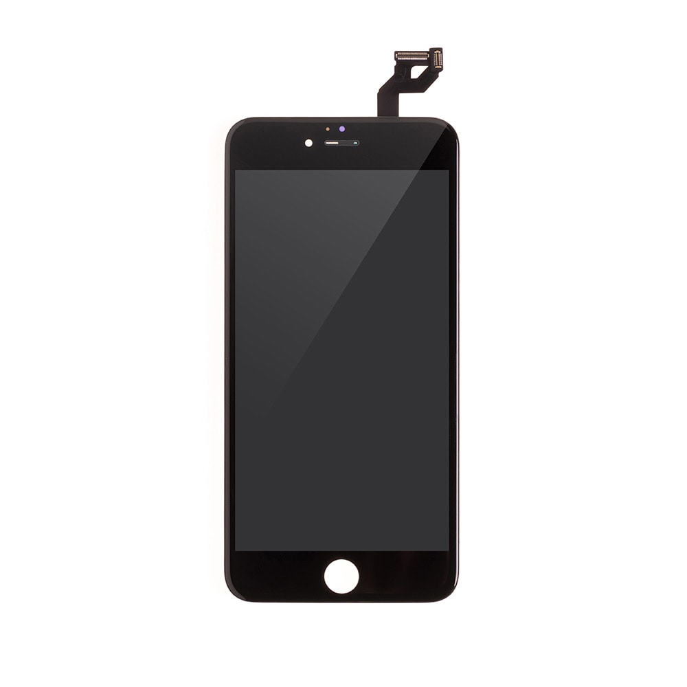 iPhone 6S Plus Skærm LCD Display Glas - Livstidsgaranti - Sort