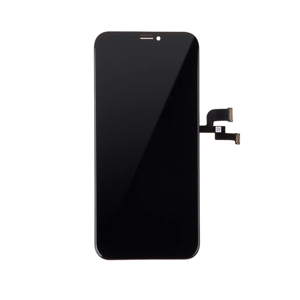 iPhone XS Skærm LCD Display Glas - Livstidsgaranti - Sort