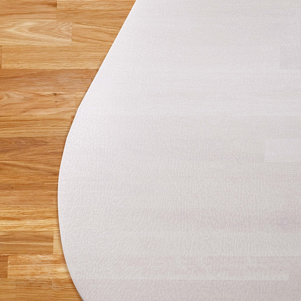 Gulvbeskyttelsesmåtte 90x90cm / transparent stoleunderlag / beskyttelsesmåtte / plastmåtte til gulv