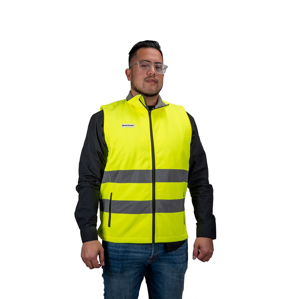 Dunlop varm refleksvest L