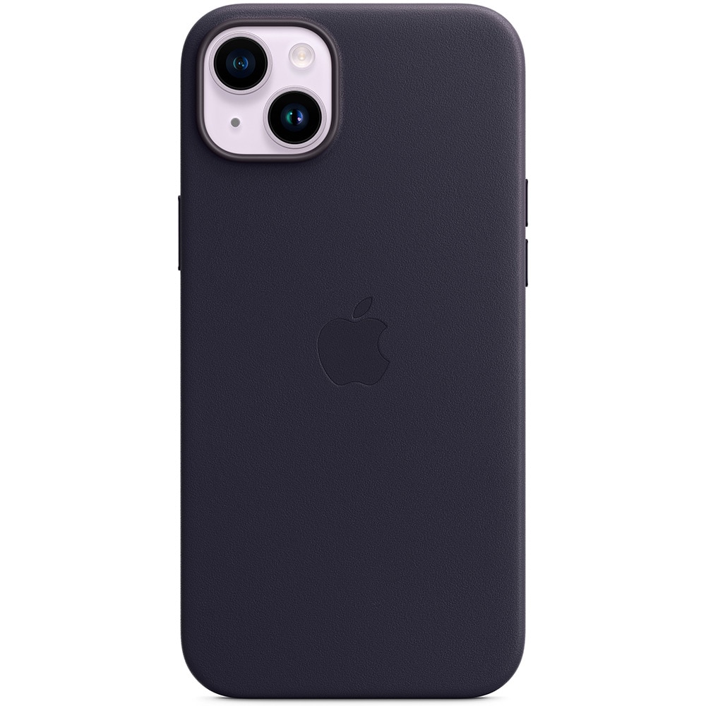 Apple læderetui med MagSafe til iPhone 14 Plus - Midnight
