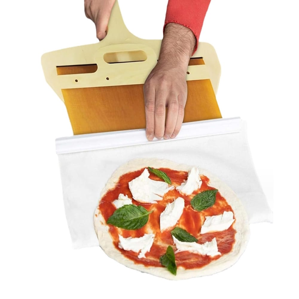 Pizzaskovl med non-stick pizza transfer 55x45cm