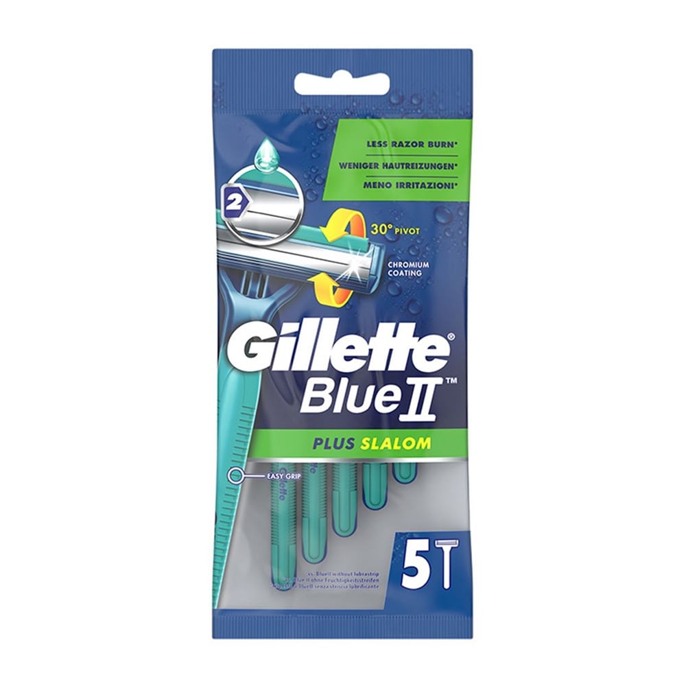Gillette Blue 2 Plus Slalom Engangsskaber 5-pak