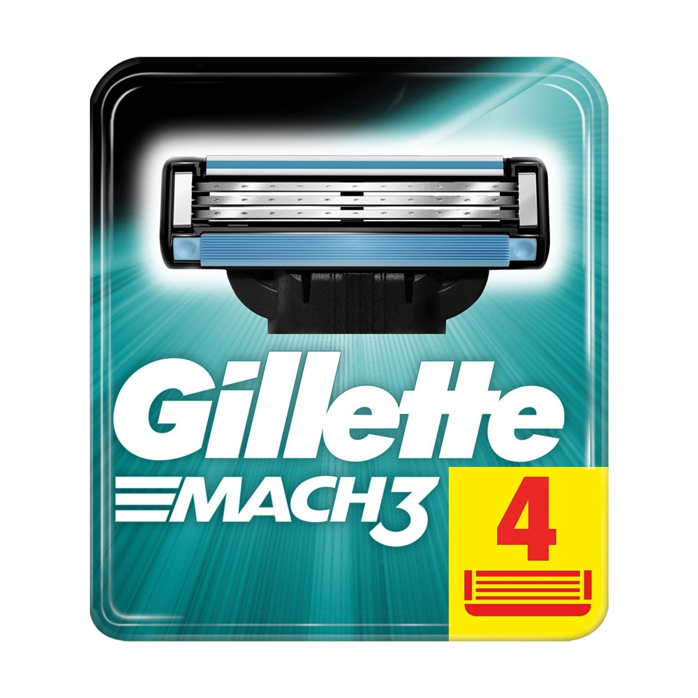 Gillette Mach 3 barberblade 4-pak