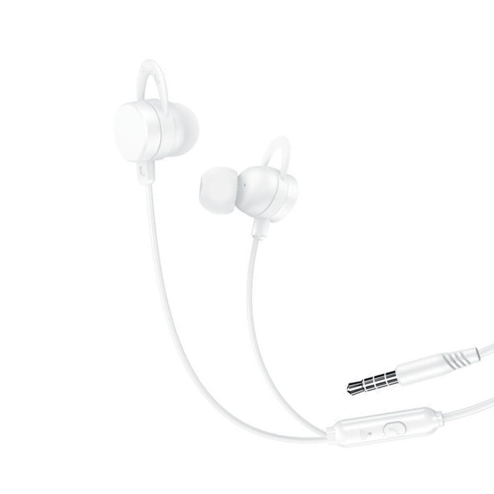 XO In-Ear hovedtelefoner med 3,5 mm stik - Hvid