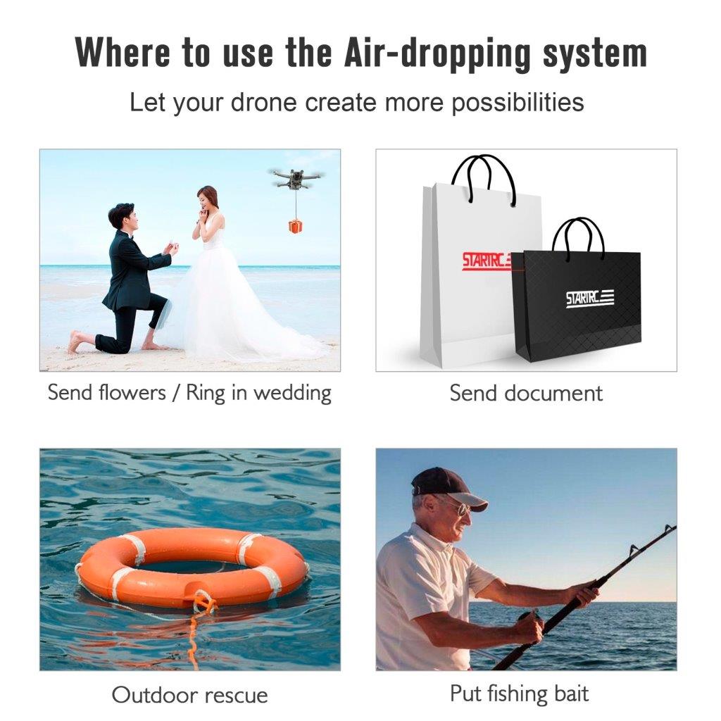 Airdrop-system til DJI Mini 4 Pro