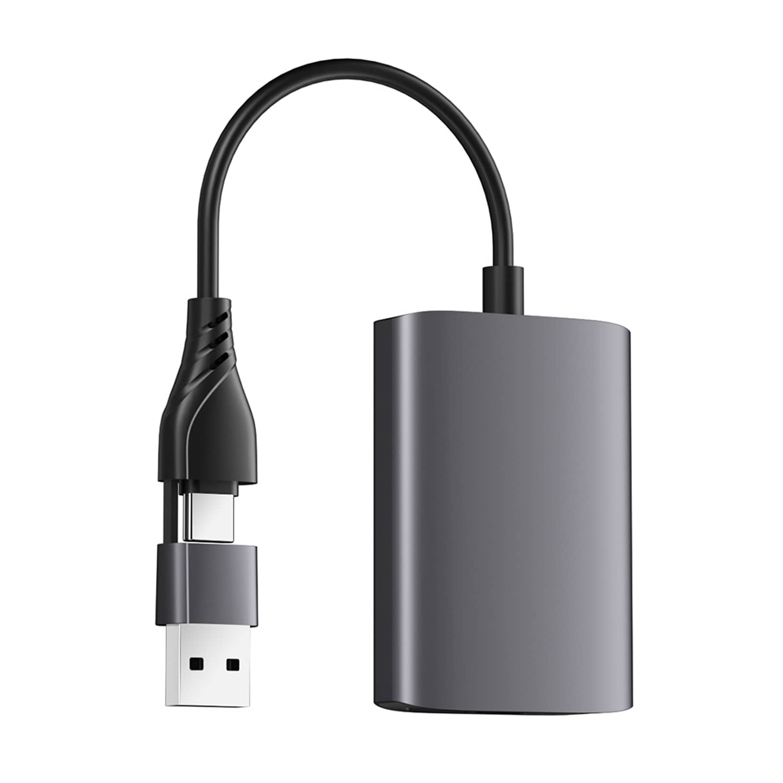 HDMI-dockingstation med 2xHDMI & USB/USB-C