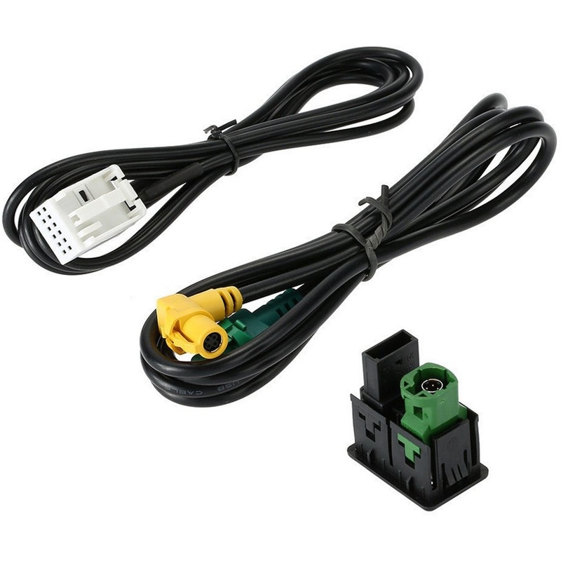 USB & 3,5 mm stik & kabel til VW Touran CD-afspiller RCD510/310+/300