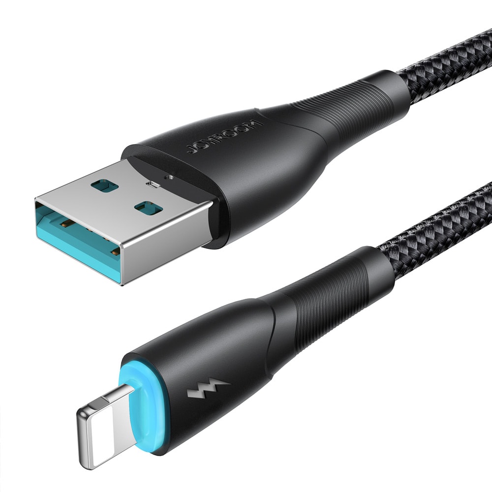 Joyroom Starry Series USB Kabel 3A USB til Lightning 1m - Sort