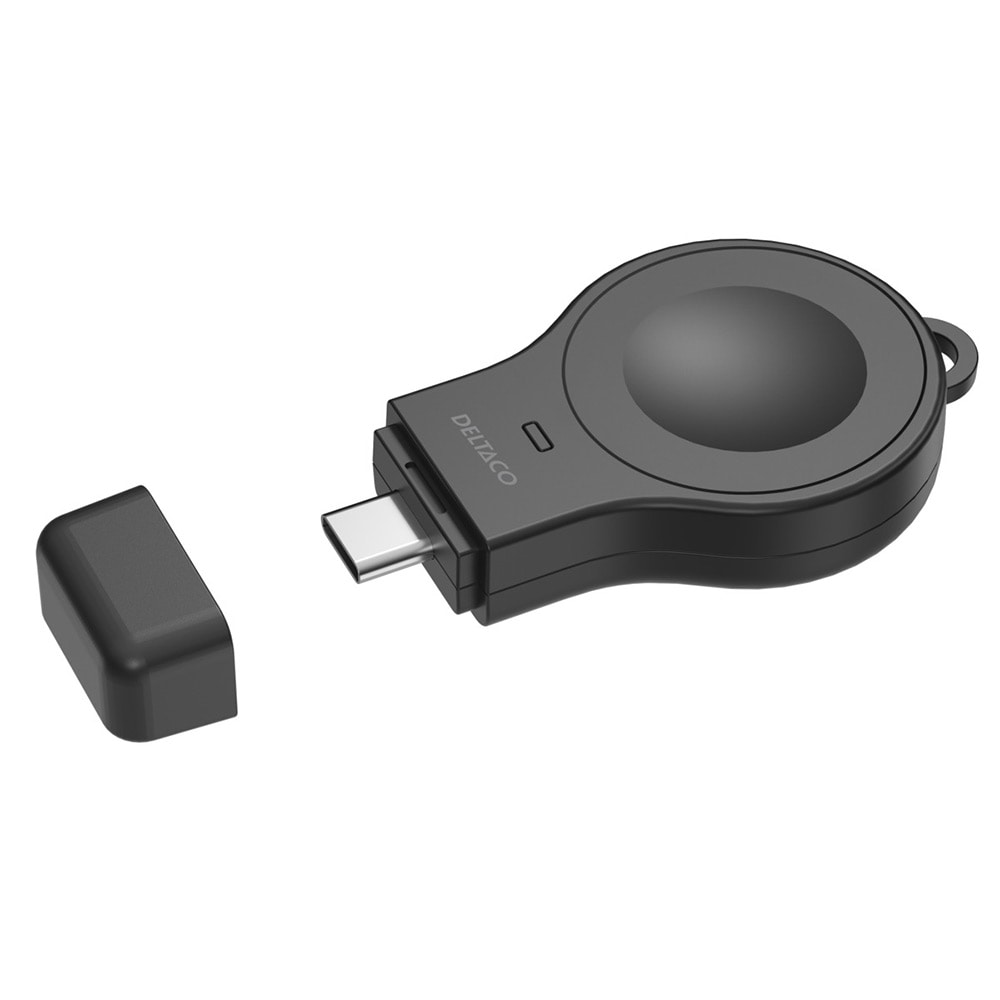 Deltaco Trådløs oplader til Apple Watch USB-C