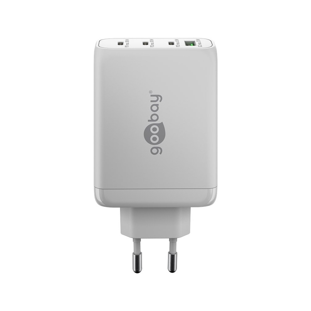 GooBay USB-C PD GaN Multiportlader 100W - Hvid