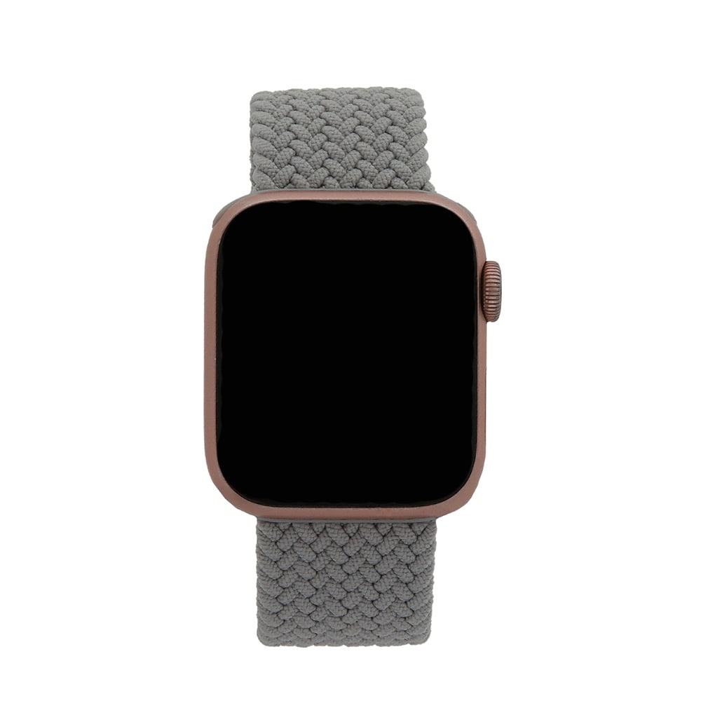 Elastisk armbånd til Apple Watch 42/44/45 mm 165 mm - lysegrå
