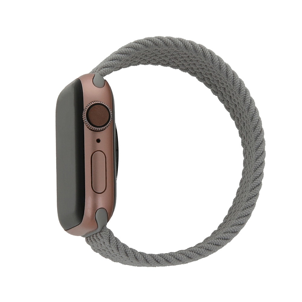 Elastisk armbånd til Apple Watch 42/44/45 mm 135 mm - lysegrå