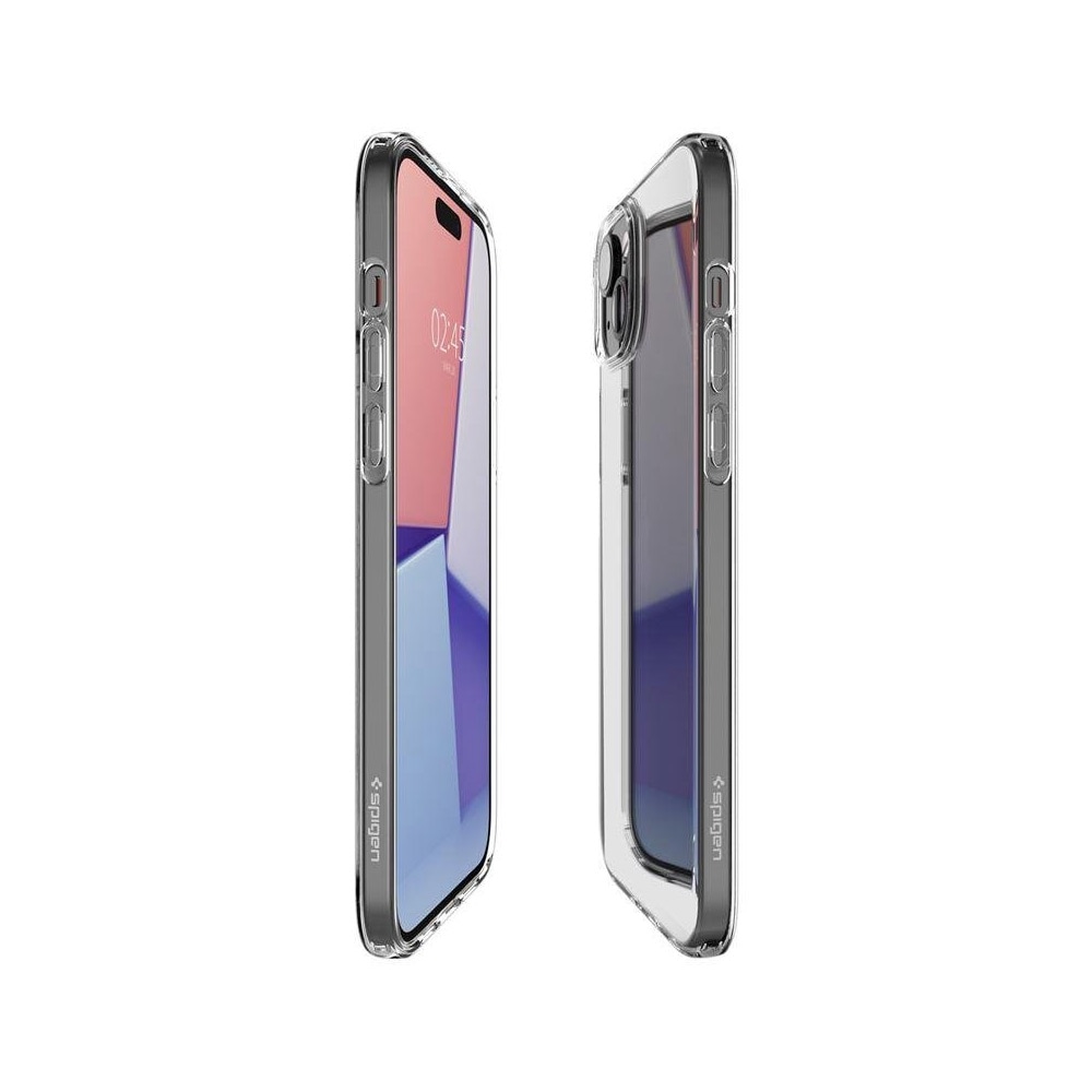 Spigen Liquid Crystal til iPhone 15 Plus - Krystalklar