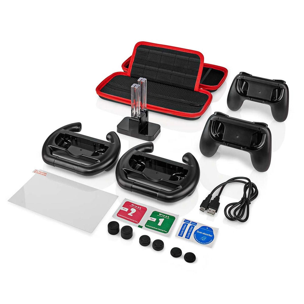 Nedis Gaming Starter Kit til Nintendo Switch (OLED) 13 dele