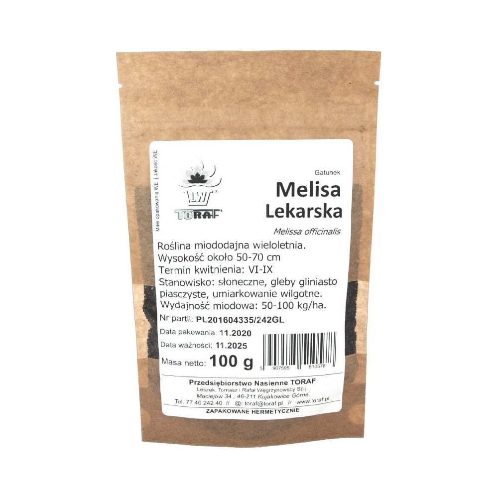 Citronmelisse Melissa officinalis - Stor pakke