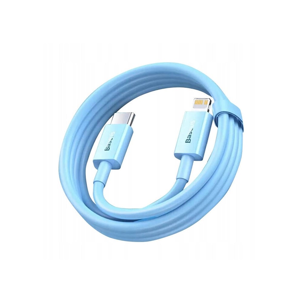 Baseus Superior USB-kabel USB-C til Lighting PD 20W 1m - Blå