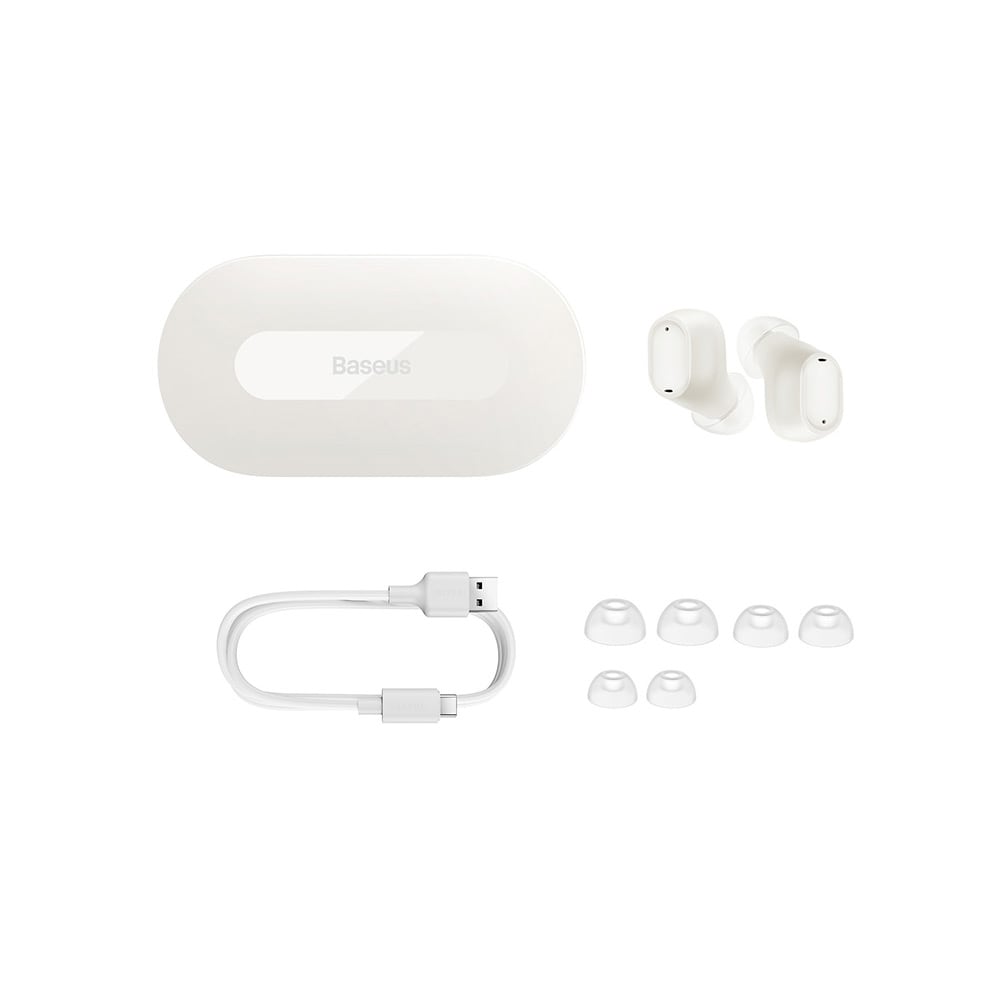 Baseus Mini Bluetooth Headset - Hvid