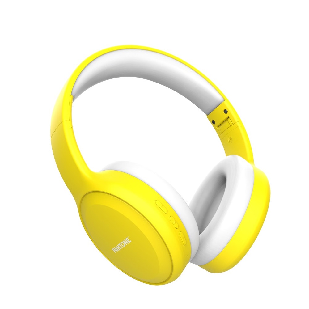 Pantone Over-Ear Bluetooth Hovedtelefoner - Gul 102C
