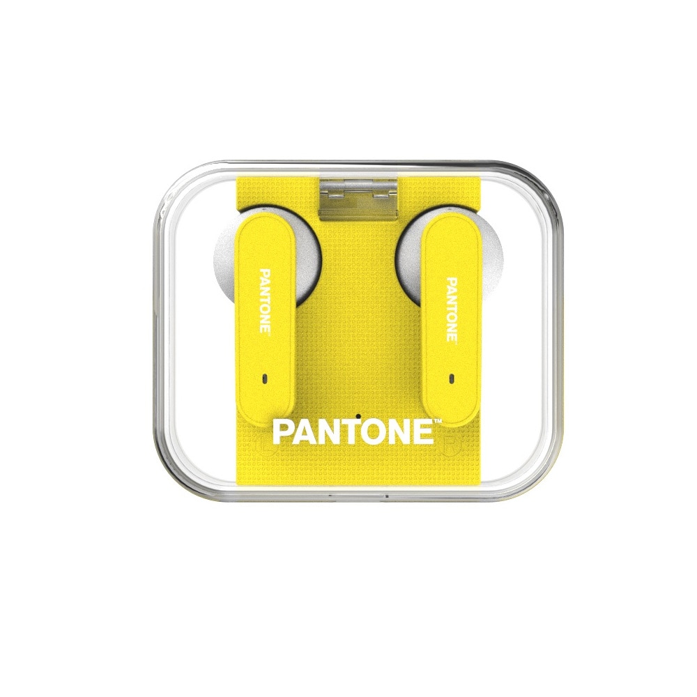 Pantone TWS Bluetooth Headset - Gul 102C