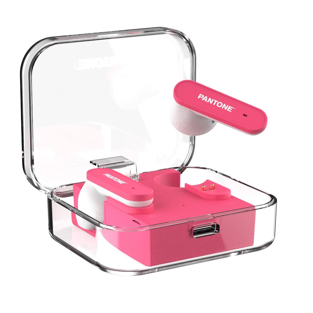 Pantone TWS Bluetooth Headset - Pink 184C