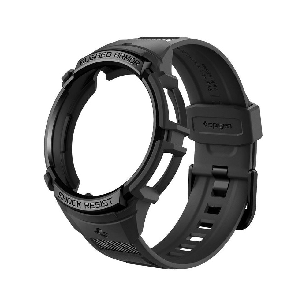 Spigen Rugged Armor Pro Rem til Samsung Galaxy Watch 6 Classic 47mm - Sort