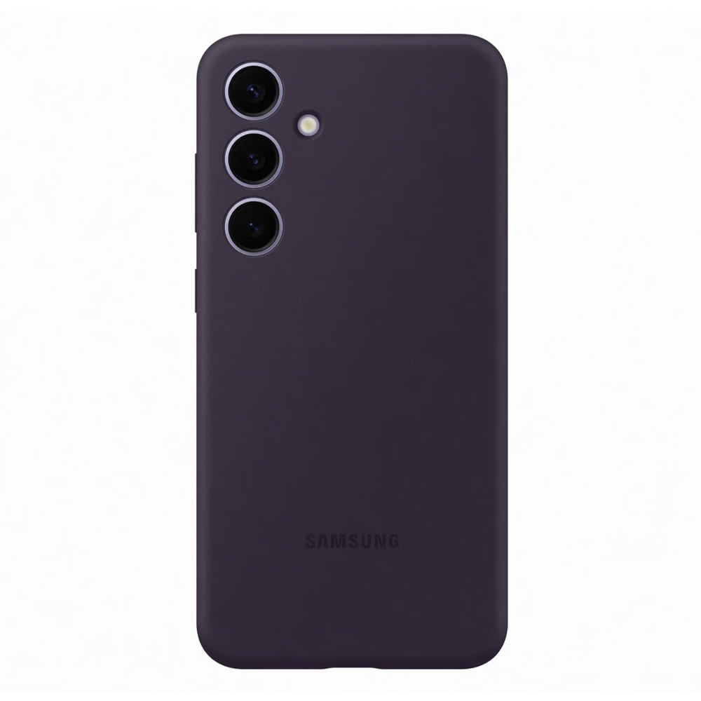 Samsung Silikone Cover til Galaxy S24+ - Mørk Violet