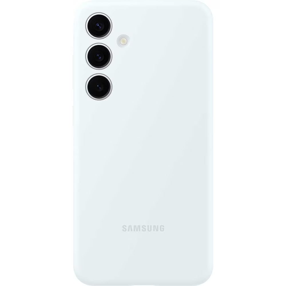 Samsung Silikone Cover til Galaxy S24+ - Hvid