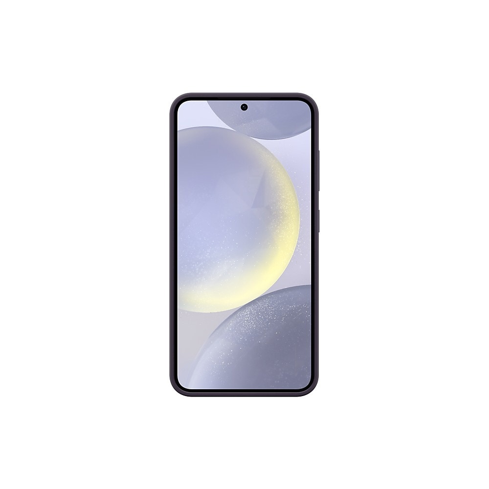 Samsung Silikone Cover til Galaxy S24 - Mørk Violet